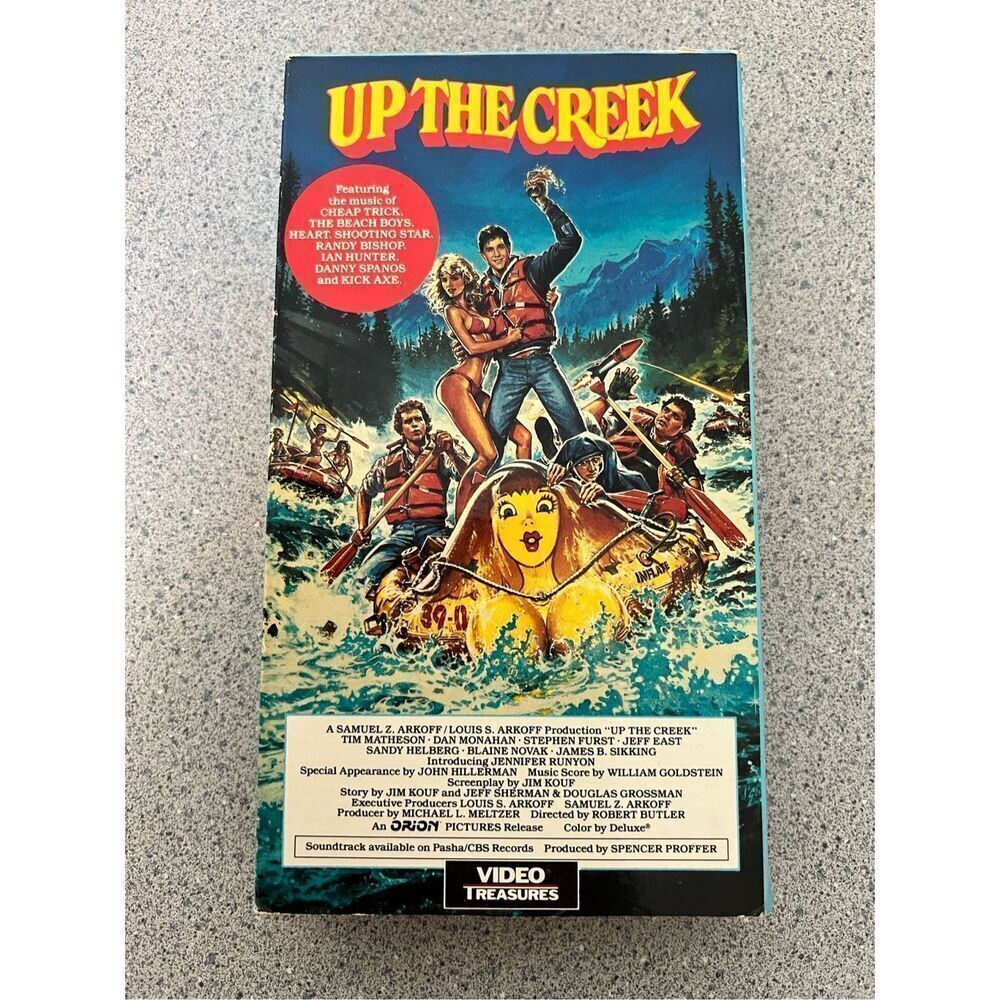 Up the Creek VHS video cassette 1989 Orion